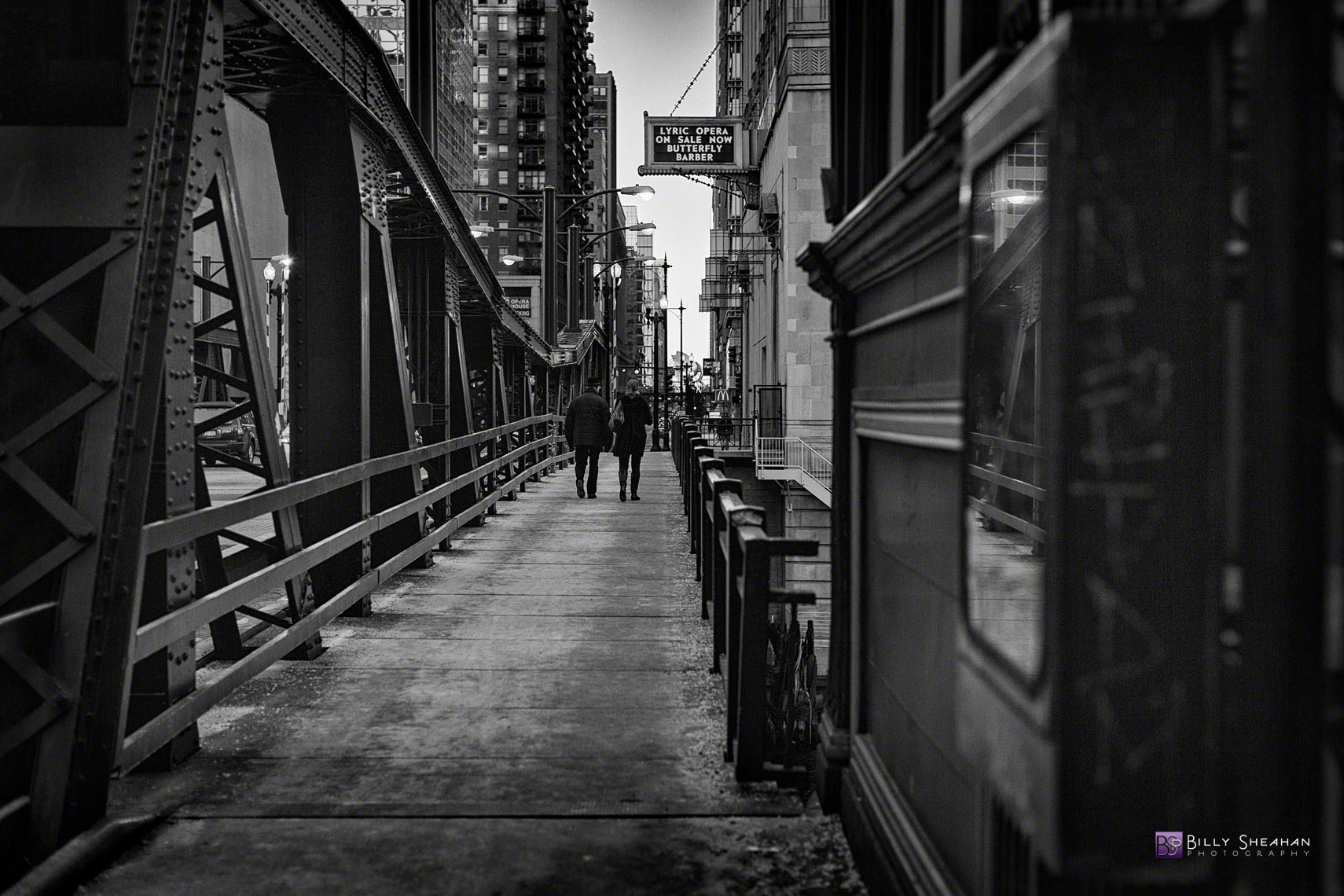 The Washington Blvd Bridge Over the Chicago River